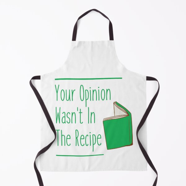 Funny Cooking Apron Gift Snarky Rude Gift for Chef, Linen Cooking