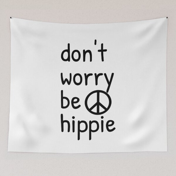 Item preview, don't worry, be hippie designed and sold by aj4787.