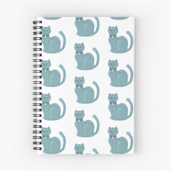 Item preview, Cute icy arctic kitty cat design - icy blue colour  designed and sold by Balsamista-art.