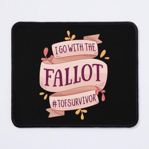Item preview, I Go With The Fallot Heart Awareness designed and sold by Wishinglob.