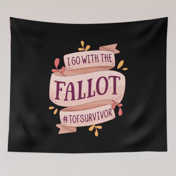 Item preview, I Go With The Fallot Heart Awareness designed and sold by Wishinglob.