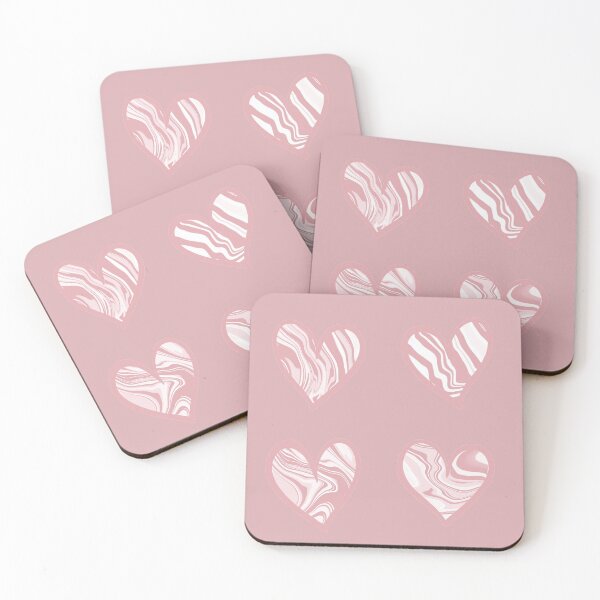 Item preview, Pink Ripple Effect Hearts designed and sold by Runnerg1rl.
