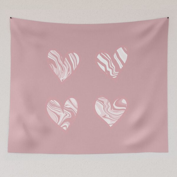 Item preview, Pink Ripple Effect Hearts designed and sold by Runnerg1rl.