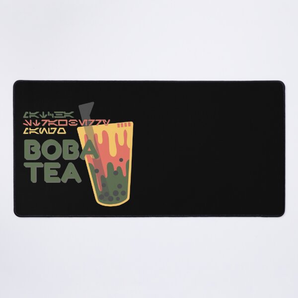 Item preview, Boba Tea - Matcha Strawberry Mango? As you wish in AUREBESH designed and sold by LudicrousFeed.