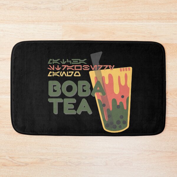 Item preview, Boba Tea - Matcha Strawberry Mango? As you wish in AUREBESH designed and sold by LudicrousFeed.