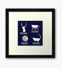 Mischief Managed Framed Print