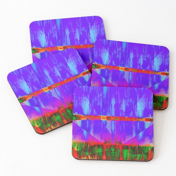 Item preview, Alien World Science Fiction Abstract Expressionist Landscape designed and sold by EdwardMonet.