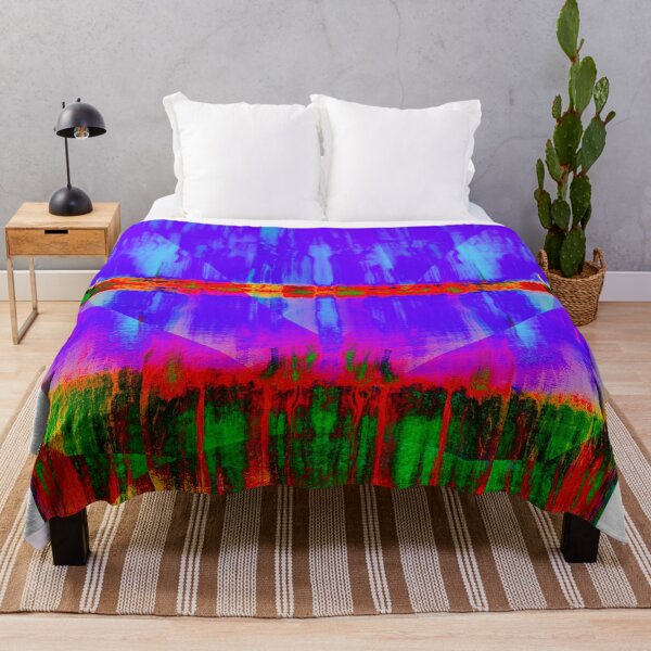 Item preview, Alien World Science Fiction Abstract Expressionist Landscape designed and sold by EdwardMonet.
