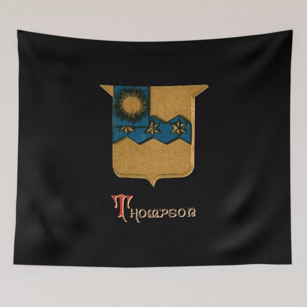 Item preview, Thompson Family Coat of Arms designed and sold by Heraldica.