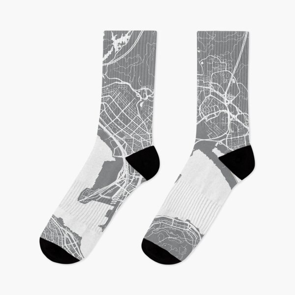 Item preview, Hong Kong City Map - Grey designed and sold by helloadventure.