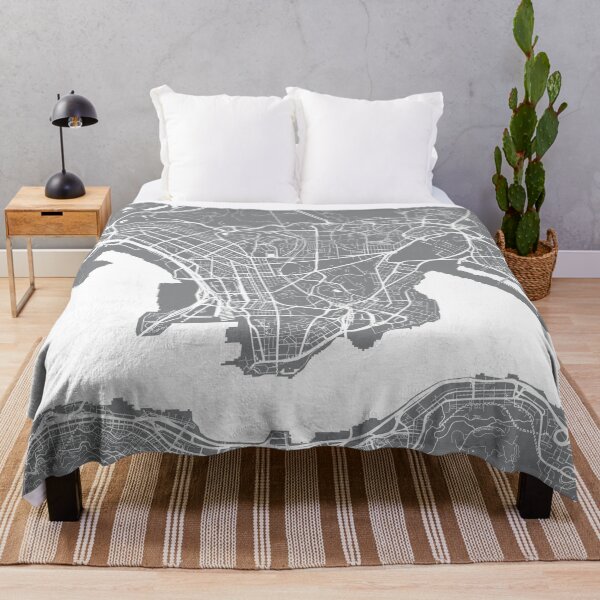 Item preview, Hong Kong City Map - Grey designed and sold by helloadventure.