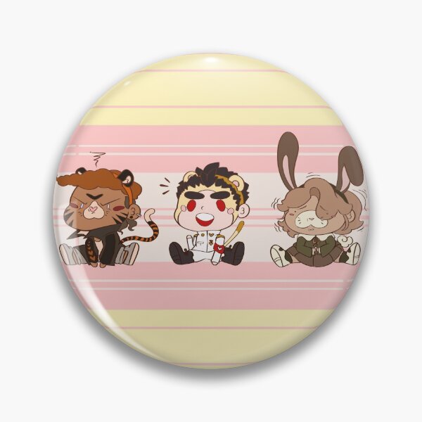 Item preview, Mondo Oowada Kiyotaka Ishimaru Chihiro Fujisaki Chibis designed and sold by harpoon--gun.