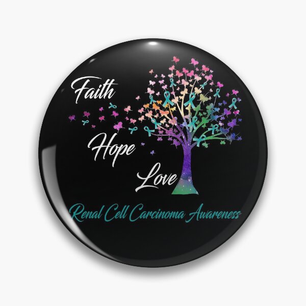 Item preview, Ribbon Tree Faith Hope Love Renal Cell Carcinoma Awareness designed and sold by Tadmab.