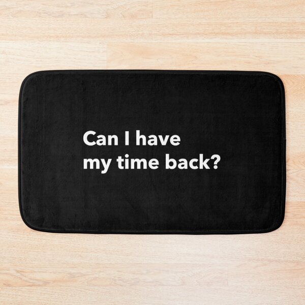 Item preview, wasted life, time flies, funny sarcastic quot designed and sold by SuperiorPrints.