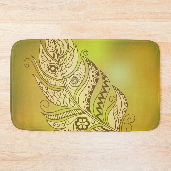 Item preview, gold feather designed and sold by AlinNova.