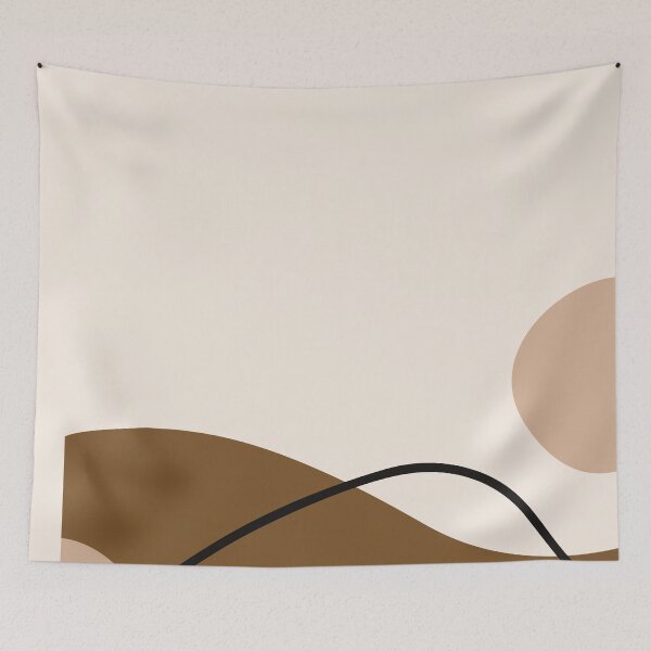 Item preview,   Boho Abstract Artl Landscape Sunset Mountains Design designed and sold by zedonee.