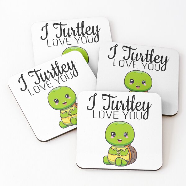 Item preview, I Turtley Love You, Cool design for Turtle designed and sold by MoSaid.