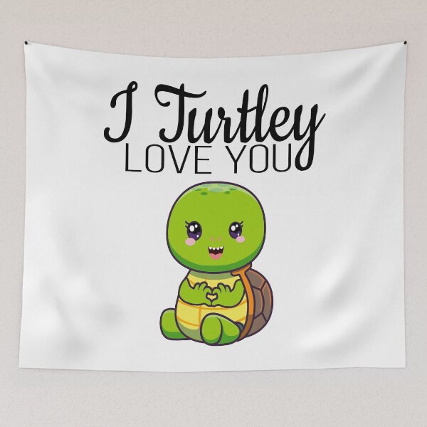 Item preview, I Turtley Love You, Cool design for Turtle designed and sold by MoSaid.