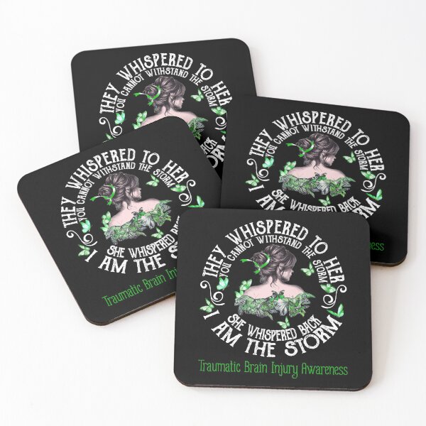 Item preview, Women Traumatic Brain Injury Warrior I Am The Storm designed and sold by Grooffos.