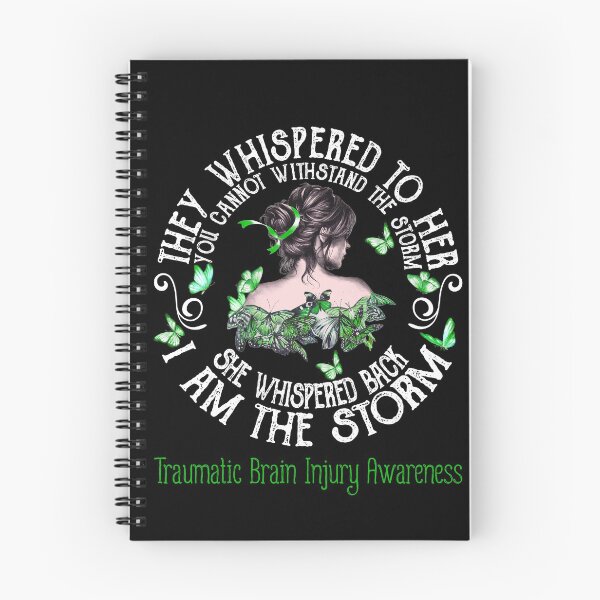 Item preview, Women Traumatic Brain Injury Warrior I Am The Storm designed and sold by Grooffos.