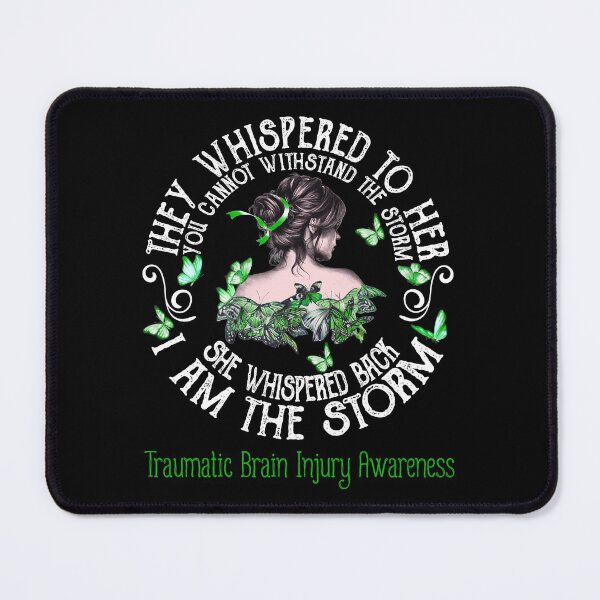 Item preview, Women Traumatic Brain Injury Warrior I Am The Storm designed and sold by Grooffos.