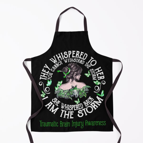 Item preview, Women Traumatic Brain Injury Warrior I Am The Storm designed and sold by Grooffos.