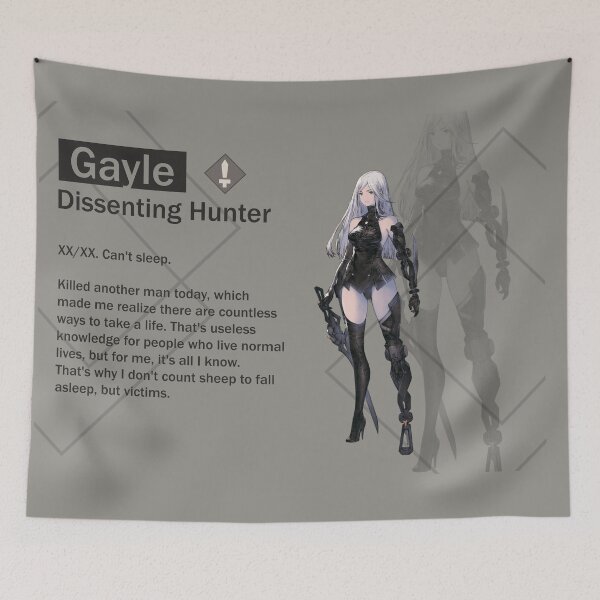 Item preview, Gayle - Dissenting Hunter (Nier Reincarnation) designed and sold by VelvetZone.