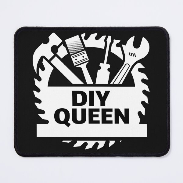 Item preview, DIY Queen - Woodworking Carpentry Design - Fun Woodworking Gifts designed and sold by WoodWorkingInc.