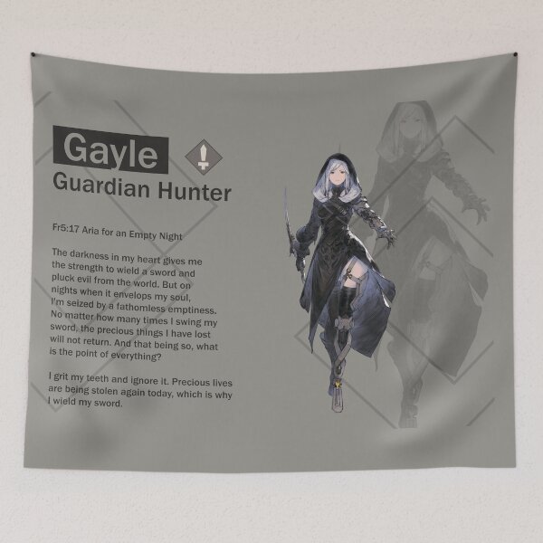 Item preview, Gayle - Guardian Hunter (Nier Reincarnation) designed and sold by VelvetZone.