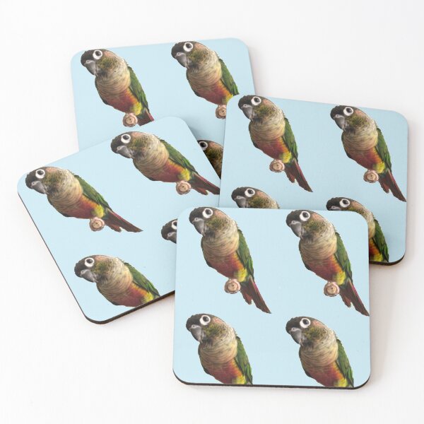 Item preview, Green Cheek Conure design | Conure | Small Parrot | Parakeet | Parrot lover designed and sold by TatianaLG.