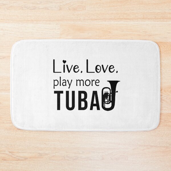 Item preview, Tuba Player Gift, Live, Love, Play More Tuba Birthday Gifts Tubaist Funny Musician  Band Gift  Funny Rude Offensive saying, designed and sold by joygift369.