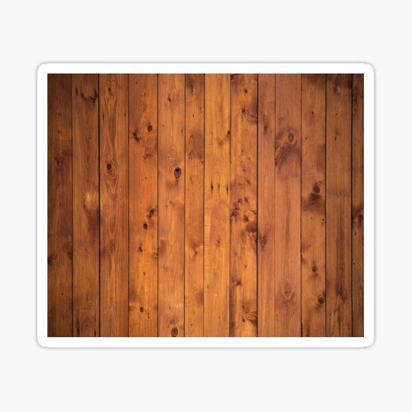 Nice Wood Affect Sticker