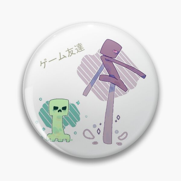 Artikelvorschau, Japanische Enderman- und Creeper-Gaming-Freunde entworfen und verkauft von ddkart.