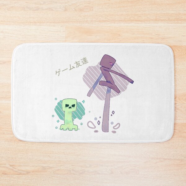 Item preview, Japanese Enderman and Creeper Gaming Friends designed and sold by ddkart.