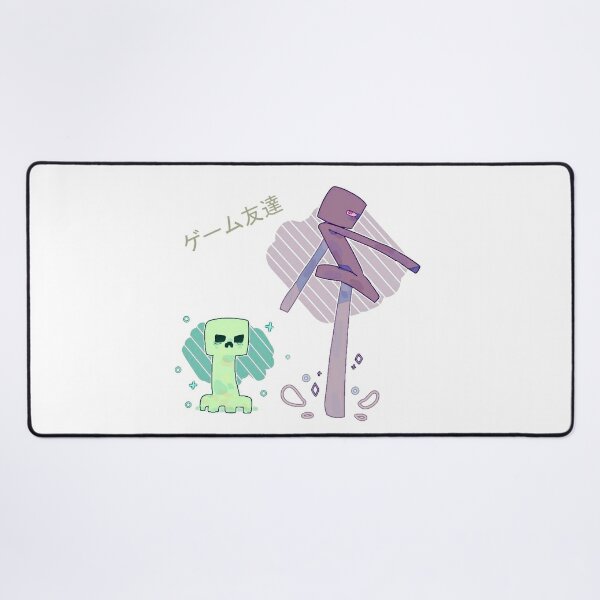 Cute Minecraft Creeper and Enderman Greeting Card for Sale by ddkart