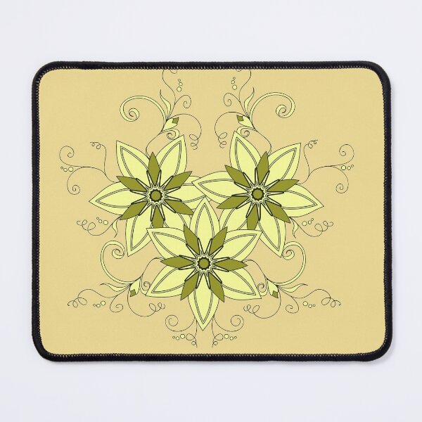 Item preview, gold flowers designed and sold by AlinNova.