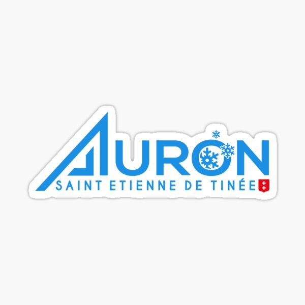 Item preview, Auron French Saint-Etienne Skiing Love Ski Resort designed and sold by HelloFromAja.