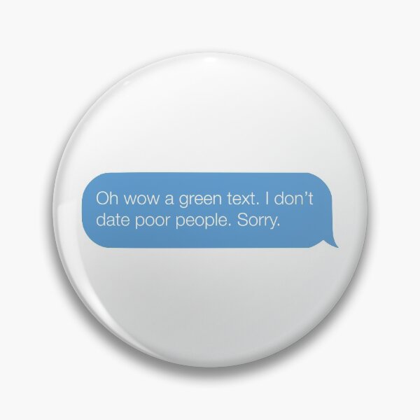 Item preview, Blue bubble texter vs green bubble texter designed and sold by Byfab.