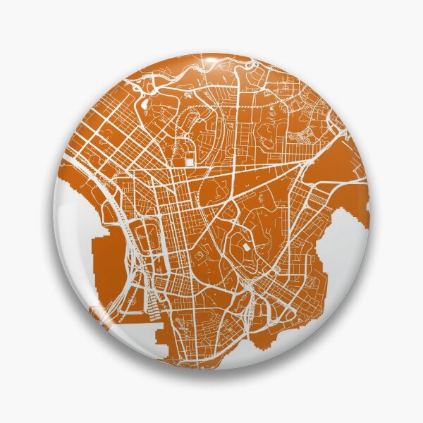 Item preview, Hong Kong City Map - Orange designed and sold by helloadventure.