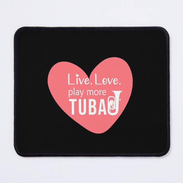 Item preview, heart Tuba Player Gift, Live, Love, Play More Tuba Birthday Gifts Tubaist Funny Musician Band Gift Funny Rude Offensive saying, designed and sold by joygift369.