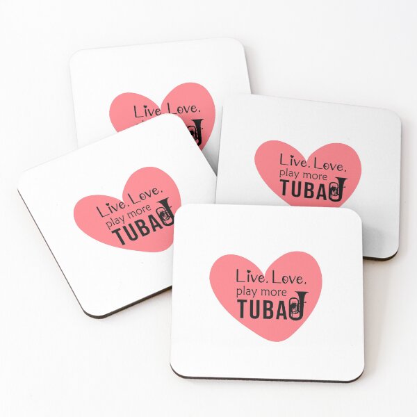 Item preview, heart Tuba Player Gift, Live, Love, Play More Tuba Birthday Gifts Tubaist Funny Musician  Band Gift  Funny Rude Offensive saying, designed and sold by joygift369.
