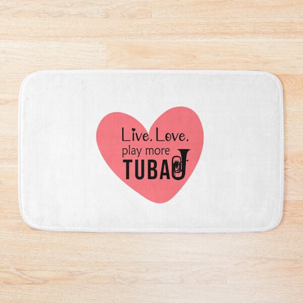 Item preview, heart Tuba Player Gift, Live, Love, Play More Tuba Birthday Gifts Tubaist Funny Musician  Band Gift  Funny Rude Offensive saying, designed and sold by joygift369.