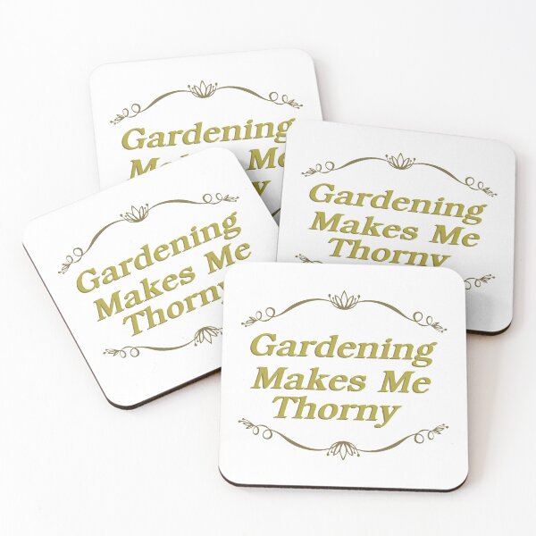 Item preview, Gardening Makes Me Thorny Woman designed and sold by Graceland  Memphis.