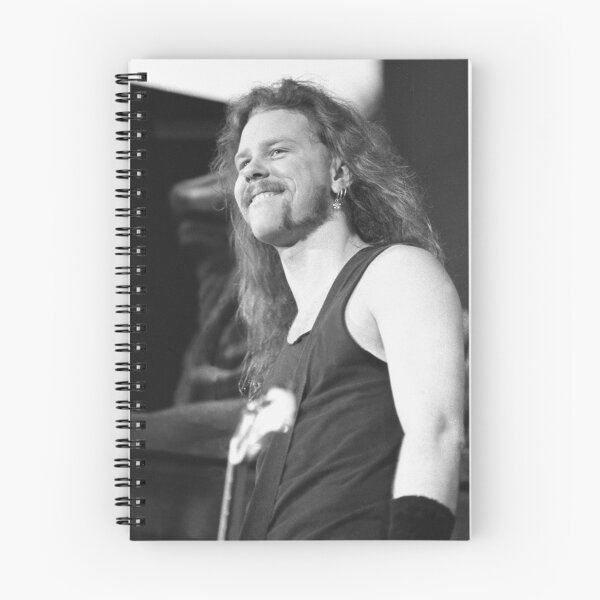 Item preview,  James Hetfield BW Photograph designed and sold by ConcertImages.