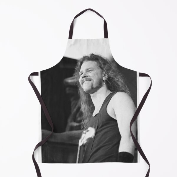 Item preview, James Hetfield BW Photograph designed and sold by ConcertImages.