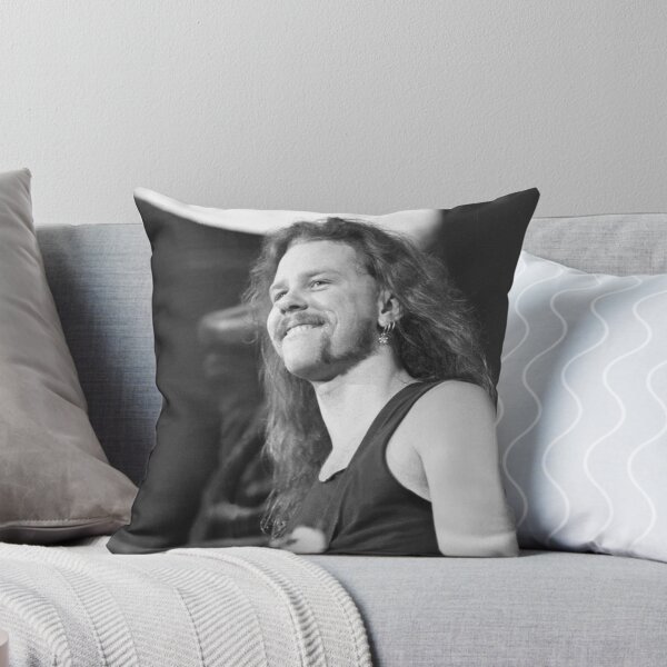 Item preview,  James Hetfield BW Photograph designed and sold by ConcertImages.