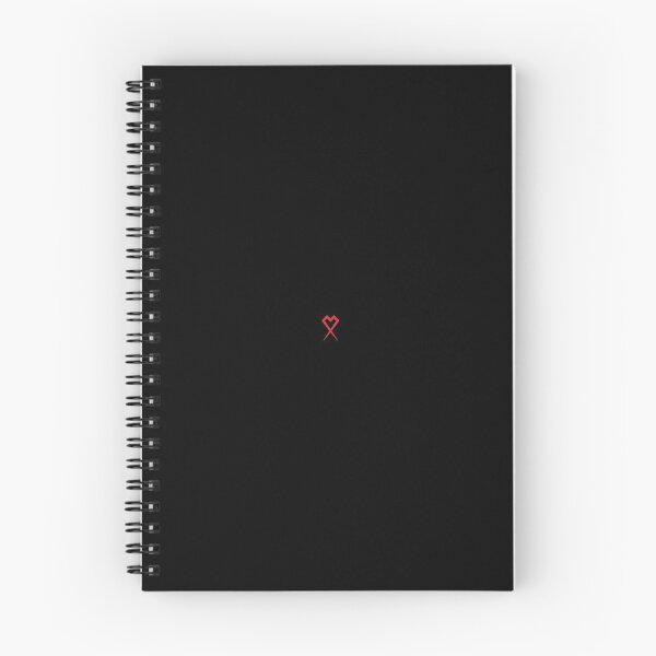 Item preview, Plain black solid black color small red heart geometric shape design designed and sold by Ray Loka.