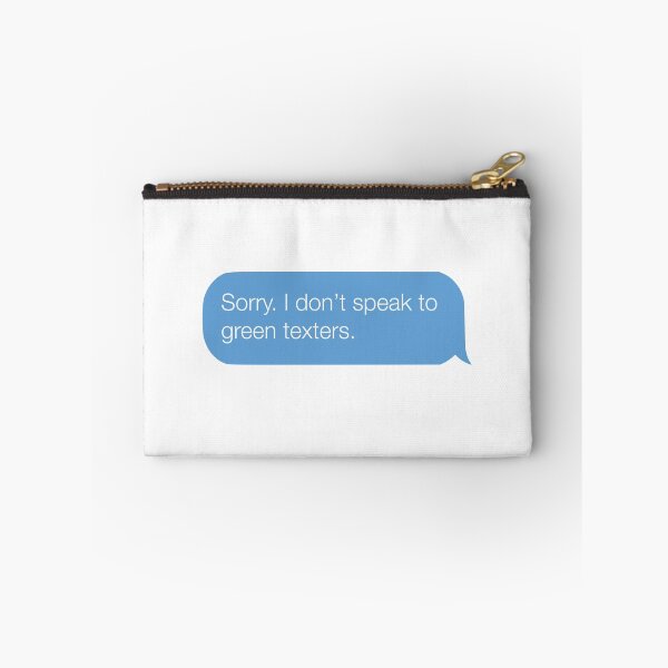 Item preview, Blue bubble texter vs green bubble texter designed and sold by Byfab.