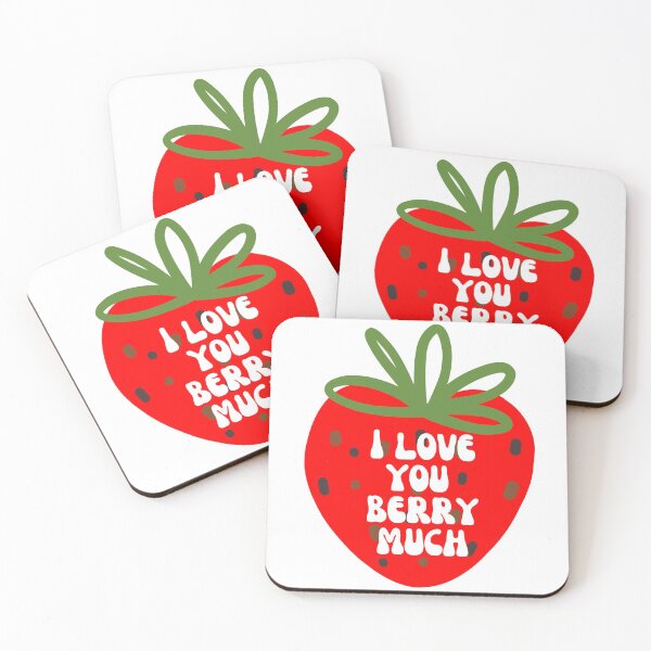 Item preview, I Love You Berry Much Funny Cute Valentine’s Day  designed and sold by hanyj732.