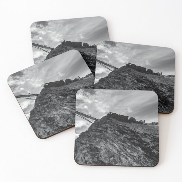 Item preview, The New Bridge to Tintagel Castle, Cornwall designed and sold by MaclarenPhoto.